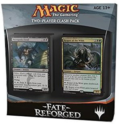 

Magic: the Gathering Fate Reforged Clash Pack (2 Decks Includes 6 Alternate Art(Black)