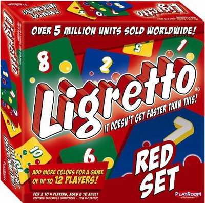 

Playroom Ent Ligretto Red Set(Red)