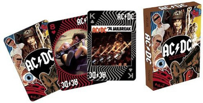 

Aquarius Ac Dc Playing Cards(Multicolor)