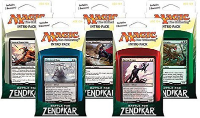 

Wizards of the Coast Magic The Gathering Battle For Zendikar Intro Pack5 Pack(Multicolor)