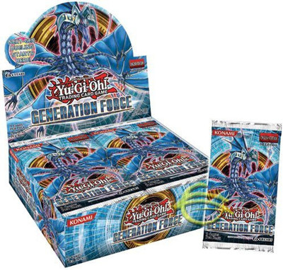 

Yu-Gi-Oh! Yugioh Zexal Generation Force 1St Edition Booster Box(Blue)