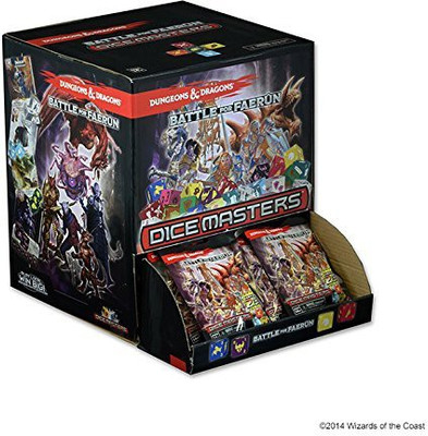 

Dice Masters 10 (Ten) Packs Of Dungeons & Dragons Battle For Faerun(Black)