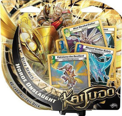 

Kaijudo Elite Series Horde Onslaught Premium Foil Deck(Multicolor)