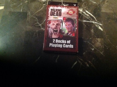 

Walking Dead 2 Decks Of Playing Cards(Maroon)