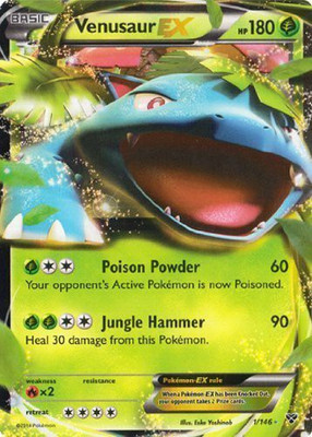 

Pokemon Venusaurex (1/146) Xy Holo(Green)