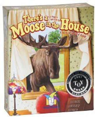 

Gamewright There'S A Moose In The House With Free Deck Of Playing Cards(Multicolor)