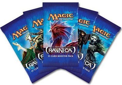 

Magic: the Gathering 5X Return To Ravnica Booster Packs(Blue)
