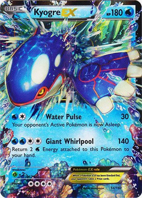 

Pokemon Kyorgeex (54/160) Xy Primal Clash Holo(Blue)