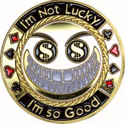 

Casinoite I'm Not Lucky Card Guard(Multicolor)