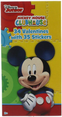 

Disney Junior Valentines Cards with Stickers(Multicolor)