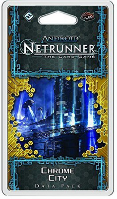 

Fantasy Flight Games Android Netrunner Lcg Chrome City Data Pack(Blue)