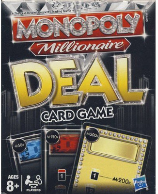 

Hasbro Parker Brothers Monopoly Millionaire Deal(Multicolor)
