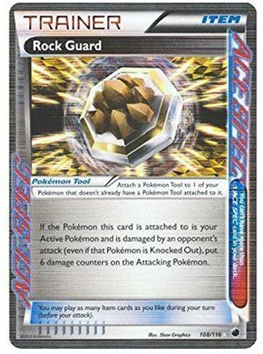 Pokemon Rock Guard (108/116) Plasma Freeze Holo(Multicolor)