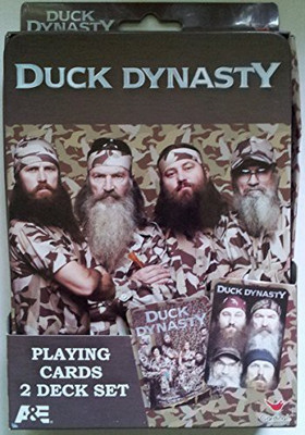 

Cardinal Duck Dynasty Playing2 Deck Set In Collectible Tin(Multicolor)