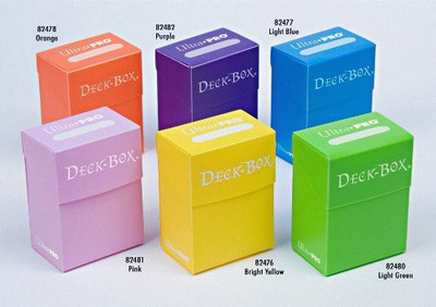 

Ultra Pro Set Of Six New Ultrapro Deck Boxes (Incl Orangepurplelight(Multicolor)