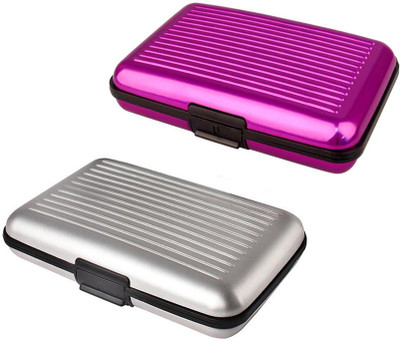 

Tuelip 6 Card Holder(Set of 2, Multicolor)