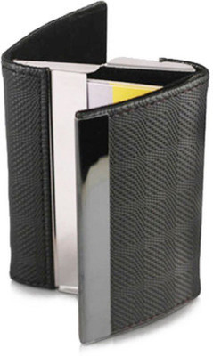 

Saugat Traders 10 Card Holder(Set of 1, Black)