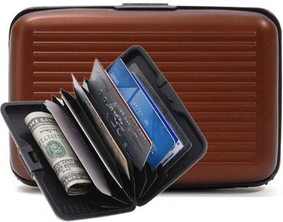 

Everything Imported 6 Card Holder(Set of 1, Brown)
