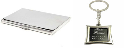 

Vagan-Kate 10 Card Holder(Set of 1, Silver)