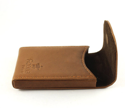 

Roccia Indiano Sleek 08 10 Card Holder(Set of 1, Brown)