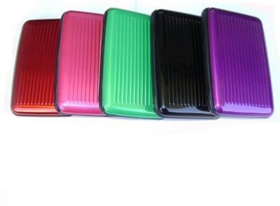 

Ratan 6 Card Holder(Set of 5, Multicolor, Red, Pink, Green, Black, Purple)