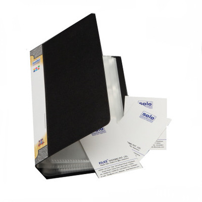 

Solo 240 Card Holder(Set of 4, Black)