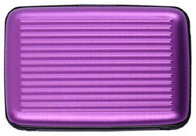

Shine Fashion Men's 6 Card Holder(Set of 1, Purple)