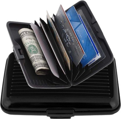 

Evana 6 Card Holder(Set of 1, Black)