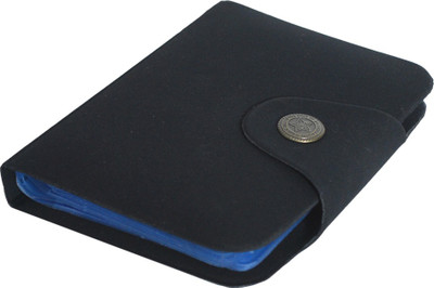 

Kshipra Fashion Elegant, Basics 24 Card Holder(Set of 1, Black)