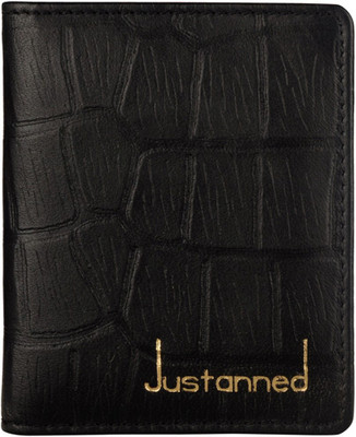 

Justanned 4 Card Holder(Set of 1, Black)