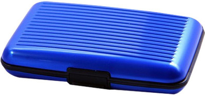 

Zarsa Za-Alumablue1pc 6 Card Holder(Set of 1, Blue)