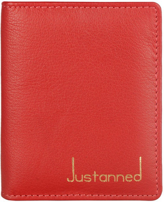 

Justanned 4 Card Holder(Set of 1, Red)