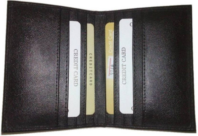 

Southpole Fashions 10 Card Holder(Set of 1, Black)