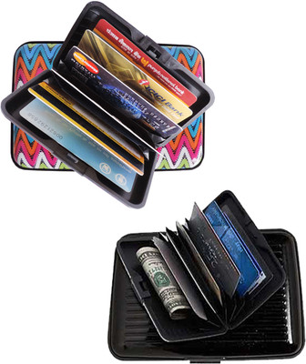 

Elligator 6 Card Holder(Set of 2, Multicolor)