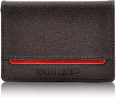 

Leather Zentrum 6 Card Holder(Set of 1, Brown)