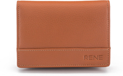 

Rene 20 Card Holder(Set of 1, Tan)