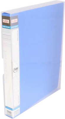 

Saya 500 Card Holder(Set of 1, Blue)