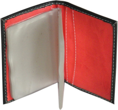 MILANO 20 Card Holder(Set of 1, Red, Black) MILANO 20 Card Holder(Set of 1, Red, Black)