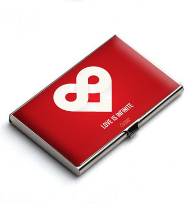 

QuoteSutra 10 Card Holder(Set of 1, Red)