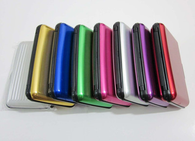 

Aluma Girls Multicolor Plastic Card Holder(6 Card Slots), Mix8