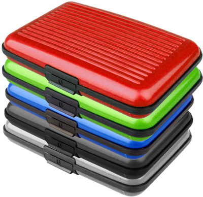 

Ratan 6 Card Holder(Set of 5, Multicolor)