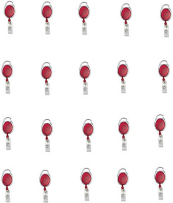 

IPSEITY SMART CARD 20 Card Holder(Set of 20, Red)