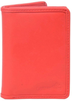 

Butterflies Casual Red Clutch
