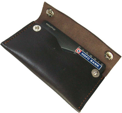 

Sakhi Styles 3 Card Holder(Set of 1, Black)
