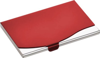 PeepalComm Pc-E191415r 10 Card Holder(Set of 1, Red)