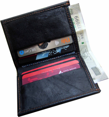 

Peacock Mundkar 6 Card Holder(Set of 1, Black)