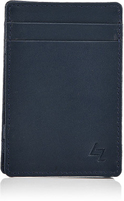 

Leather Zentrum 6 Card Holder(Set of 1, Blue)