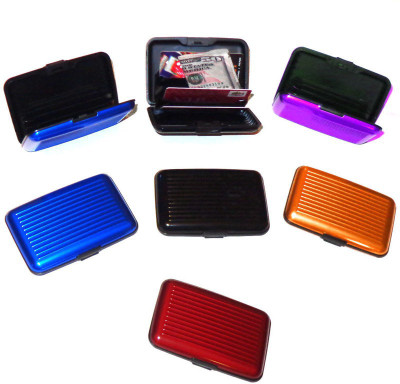 

Glitters Pack of 7 10 Card Holder(Set of 7, Multicolor)