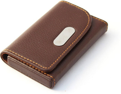 

Roccia Indiano Exclusive 15 Card Holder(Set of 1, Brown)