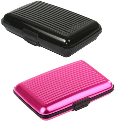 

Ratan 6 Card Holder(Set of 2, Multicolor)